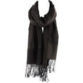 thumbnail image 3 of Women's Shawl Vintage Jacquard Paisley Pashmina Special Occasion Wrap Evening Scarf Double Sided Stole, 3 of 9