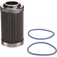 thumbnail image 1 of Fuelab 71802 3 in. 40 Micron Stainless Replacement Element with 2 O-Rings & Instructions, 1 of 1