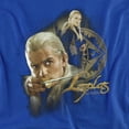 thumbnail image 2 of Lord of The Rings Legolas Women's T Shirt, Royal, Small, 2 of 6