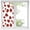 White, variant on Window Privacy Film Red Ladybugs Stained Glass Window Film Decorative Sun Block Window Cover Animal Themed Spring Summer Rustic Window Clings Static Adhesive Sticker for Bathroom 19.6"x39.3"