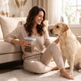 thumbnail image 5 of Airtight Dog Treat Jars, Dog Cat Food Storage Containers with Lids for Kitchen Pantry Organization, Keep Food Fresh Crispy 4.33*5.91In, 5 of 6
