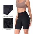 thumbnail image 3 of RELLECIGA Women's 7" High Waisted Swim Bottoms Swim Shorts Sport Board Shorts Swimwear, 3 of 10