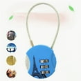 thumbnail image 5 of Luggage Locks,Combination Lock 3 Digit Digit Padlock Combination Lock Versatile Functionality, 5 of 5