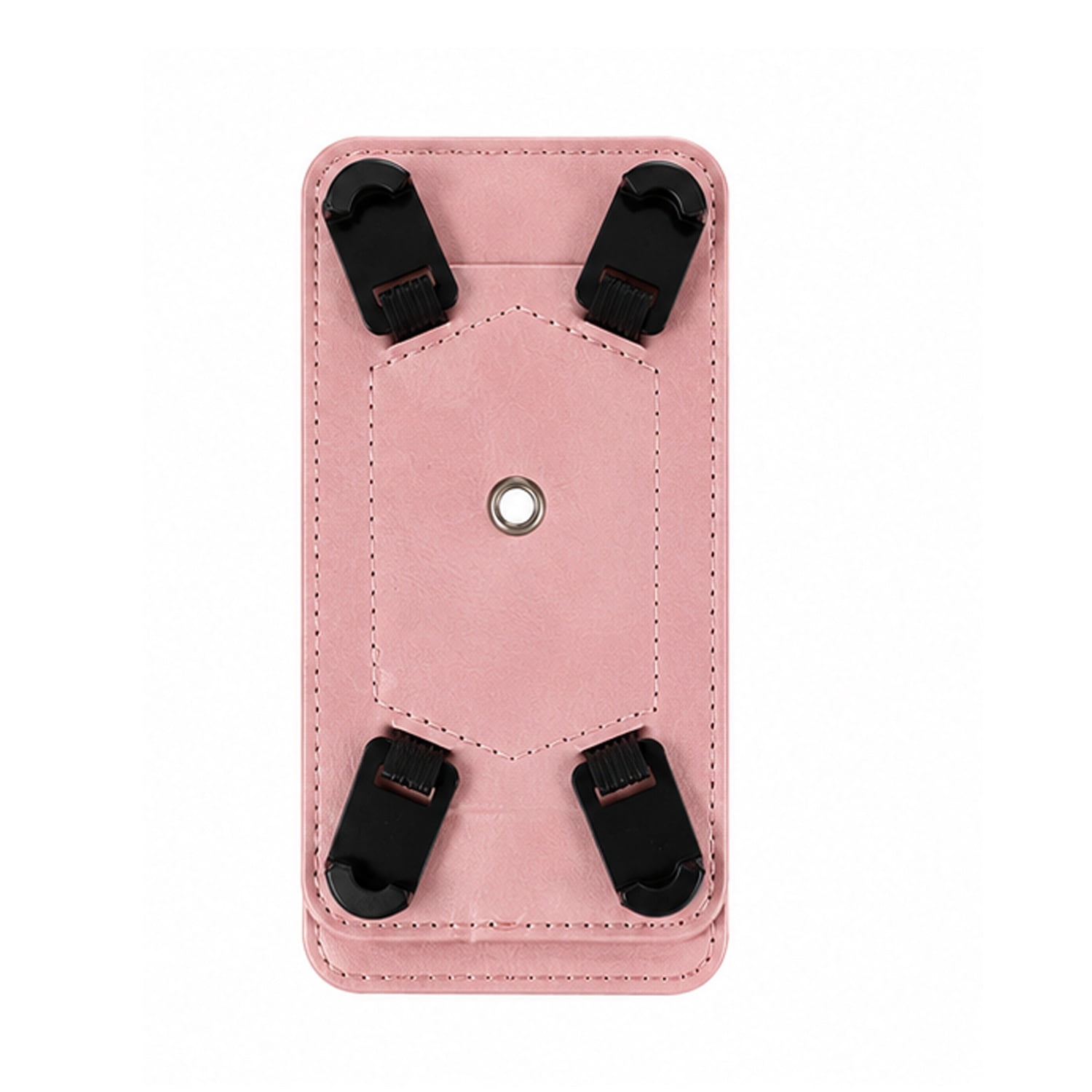 YUW-Small (4.5"-4.8") Universal Folio Wallet Case with Full Rotation Stand Feature - Rose Gold