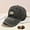 Black, variant on Genesis Oil Painting Sticker Washed Baseball Cap Fashion Retro Edgy Adjustable Unisex Hat for Men and Women