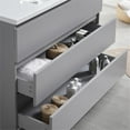 thumbnail image 5 of Fresca Fcb9348-I Lazzaro 48" Free Standing Single Basin Vanity Set - Grey, 5 of 8