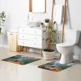 thumbnail image 6 of Yayeee Bath Rug for Bathroom Floor Non Slip Rectangle Fluffy Soft Absorbent Mat, 16"x24", Lake, 6 of 7