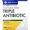 UEC Medical Triple Antibiotic Ointment 0.9 g NBE Neosporin 144 ct.