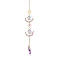 thumbnail image 3 of TB&W Colorful Diamond Light Prisms Sturdy for Home Garden Window Decor (Pink Round), 3 of 8