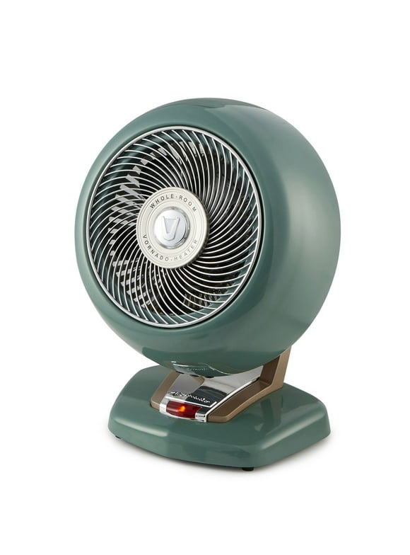 Vornado VHeat Whole Room Vintage Home Portable Electric Space Heater, Green