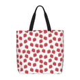 thumbnail image 1 of Easygdp Cartoon Strawberry Bolsa Tote para Mujer, Bolso de Hombro para Trabajo, Playa, Viajes, Compras y Supermercado, 1 of 7