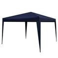 thumbnail image 2 of Northlight 10' x 10' Navy Blue Pop-Up Outdoor Canopy Gazebo, 2 of 6