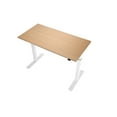 thumbnail image 3 of AIRLIFT 47" Electric Height Adjustable Standing Desk with Single Motor, Birch Wood Desktop, 3 of 8