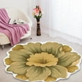 thumbnail image 3 of The Diameter Of 3D Special-Shaped Flower Mat Is 60Cm. - Carpet, Crystal Velvet One Size, 3 of 5