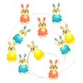 thumbnail image 2 of Easter Lights, Easter Bunny Decorative Light String, With Remote Control 3 Meter, 2 of 8