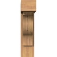 thumbnail image 2 of Ekena Millwork 7 1/2"W x 26"D x 30"H Funston Block Smooth Bracket w/ Offset Brace, Western Red Cedar, 2 of 25
