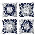 thumbnail image 1 of Fundas de Almohada para Exterior Qahing Paquete de 4 Impermeables 60x60 cm, 1 of 7