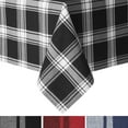 thumbnail image 1 of SoHome Modern Buffalo Check Tablecloth-Farmhouse/Stain Resistant/Machine Washable/Cotton, 60"x102" Black/White, 1 of 1