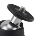 thumbnail image 4 of 360 Degree Panoramic Ball Head with 1/4in Thread Tripod Ball Head for Phone Mirrorless Camera Fill Light, 4 of 4