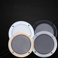 thumbnail image 3 of Speaker Grill Mesh Decorative Circle Car Audio Metal Mesh 8 Inch Golden, 3 of 6