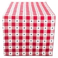 thumbnail image 2 of DII Star Check Table Runner, 2 of 4