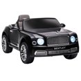 thumbnail image 1 of Ride on Car Aosom Bentley Mulsanne de 12 V con mando a distancia, color negro, 1 of 1