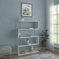 thumbnail image 2 of Ada Home Decor Mairmount 4 Tier Bookcase, White, 2 of 7