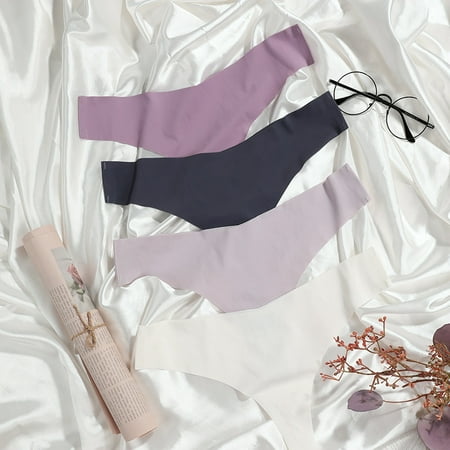 

Women s Seamless Thong Briefs 6 Pack