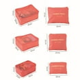 thumbnail image 6 of Walbest 6 Set Travel Storage Bags Multi-functional Clothing Sorting Packages, Travel Packing Compression Pouches, Luggage Organizer Pouch, 6 of 7