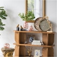 thumbnail image 6 of JERFIT Modern 3-Tier Wood Shelf Console Table with Ash Veneer, for Entryway, Living Room & Bedroom, 6 of 9