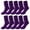 Wine, variant on Charmgo Womens Long Fluffy Socks 5 Pairs Soild Color Socks Women Thigh High Boot Socks Soft Scrunch Socks Cozy Socks for Women Slouchy Dark Gray Socks for Women