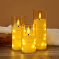 thumbnail image 1 of YSTIANN Flameless LED Candles Set of 9 - Battery Operated Electronic Tea Lights with Timer, Remote for Home Decor & Festive Ambiance (Tea Color) AZ78-6543, 1 of 7