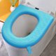 thumbnail image 4 of Alfombrilla de inodoro de espuma alta, cojín para asiento de inodoro para uso doméstico, lavable y lavable, anillo para asiento de inodoro para todas las estaciones, cojín para baño, 4 of 5