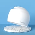 thumbnail image 1 of Gorro de natación para adultos, de silicona, con protección para los oídos, impermeable, para entrenamiento de cabeza, para hombres y mujeres, 1 of 3