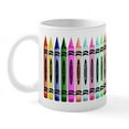 thumbnail image 2 of CafePress - Crayons Mug - 11 oz Ceramic Mug - Novelty Coffee Tea Cup, 2 of 6