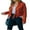 Red, variant on Womens Faux Suede Tassel Fringe Jacket Long Sleeve Cropped Moto Biker Coat Slim Fitted Short Motorcycle Outwear