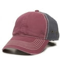 thumbnail image 4 of Outdoor Cap PDT-800 Pigment Dyed Cotton Twill-Cardinal/Navy, 4 of 8