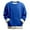 sweatshirt for women - Blue, variant on Women Crewneck Sweatshirt Faux Fur Trim Long Sleeve Pullover with Front Kangaroo Pocket Soft Cozy Loose Fit Loungewear for Outfits,L