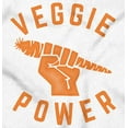 thumbnail image 2 of Veggie Power Cute Vegetarian Fighter Men's Graphic T Shirt Tees Brisco Brands M, 2 of 4