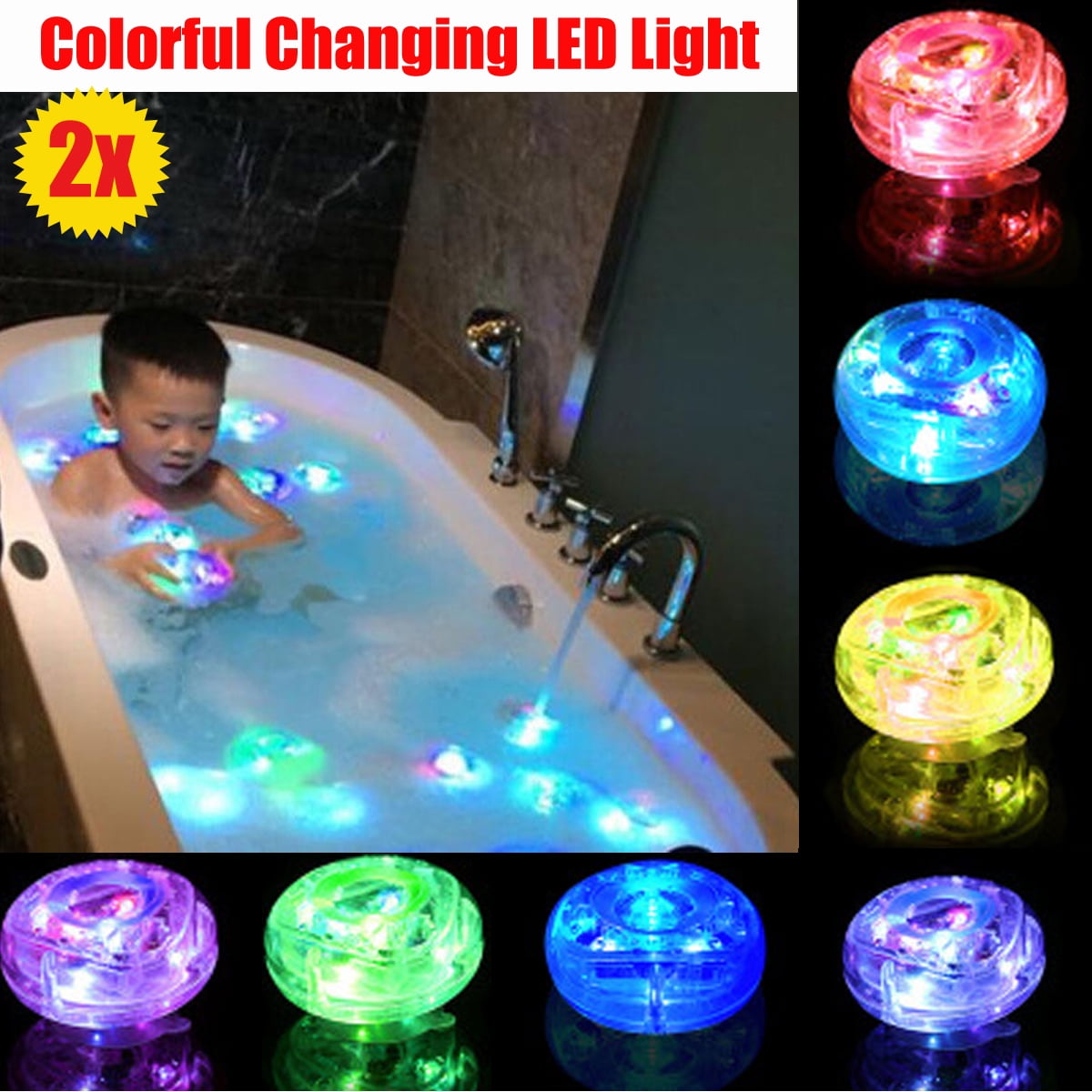 led bath toys