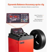 VEVOR Electric Tire Changer, 18 Spindle, Durable Tire Changer Tire Balancer with 1.5 HP Motor, Accurate Tire Changer Tire Balancer with Auto Calibration Mode, FIt for Sedans/SUVs/Pickup Trucks