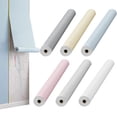 thumbnail image 4 of 2 Pack Peel and Stick Wallpaper Solid White Contact Paper 20inch×40inch Self Adhesive Wallpaper Removable Waterproof For Bad Walls,3D 3mm Wall Panels For Kitchen Living Room Bedroom Ceilings, 4 of 8