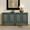 Carving-Green, variant on CBJCBJ 31.5" Retro Arc Carved Sideboard Buffet Cabinet, Wooden Credenza Storage for Dining Room, Brown