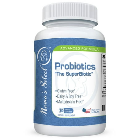 Mama's Select Probiotics - For Pregnant, Postnatal & Breastfeeding Women - Mom and Baby Immune Support - Digestive Enzymes - 10 Billion (Best Probiotic For Breastfeeding Moms)