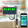 thumbnail image 5 of Probador de Calidad del Agua Tuya WiFi 7 en 1, Analizador de Agua Multiparámetro, /ORP/EC/PPM//Humedad/TEMP, Enchufe de EE. UU., 5 of 5