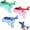 3mix, variant on Dinosaur Foam Glider Launcher Toy, Foam Glider Airplane Launcher Toy Dual Flight Modes,Fun Outdoor Flying Catapult Toy - Fun Birthday Gifts & Party Favors (1PCS * Blue)