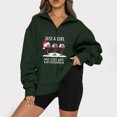 thumbnail image 2 of Sudadera Navideña Para Mujer, Moda, Cuello Vuelto, Manga Larga, Estampado, Cremallera, Camisa Informal, Camisetas Odeerbi ODB195429, 2 of 5