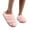 Pink, variant on Fleece Lined Slippers for Women Winter Warm Lightweight Platform Non Slip Slide House Shoes