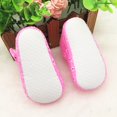 thumbnail image 5 of Infant Toddler Baby Girls Soft Sole Bowknot Cotton Crib Shoes, 5 of 5