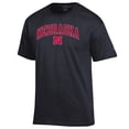 thumbnail image 2 of Men's-Champion  Black Nebraska Huskers Arched Logo T-Shirt, 2 of 3